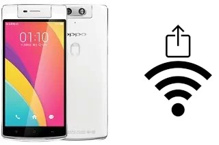 How to generate a QR code with the Wi-Fi password on a Oppo N3