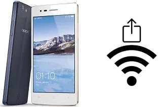 How to generate a Wi-Fi QR code on an Oppo Neo 5 (2015)