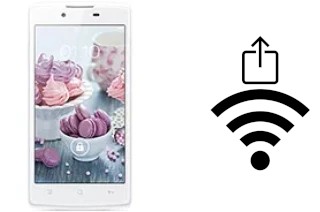 How to generate a QR code with the Wi-Fi password on a Oppo Neo