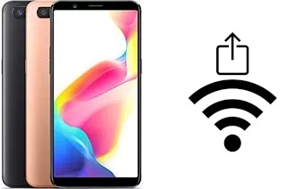 How to generate a QR code with the Wi-Fi password on a Oppo R11s Plus