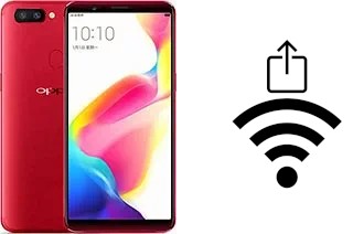 How to generate a QR code with the Wi-Fi password on a Oppo R11s