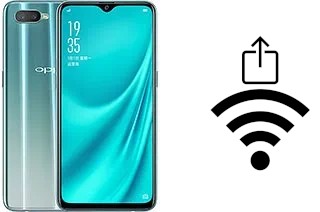 How to generate a QR code with the Wi-Fi password on a Oppo R15x