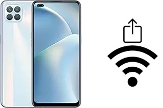 How to generate a Wi-Fi QR code on an Oppo Reno4 F