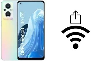 How to generate a Wi-Fi QR code on an Oppo Reno8 Lite