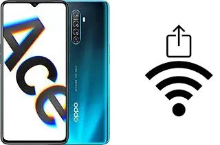 How to generate a Wi-Fi QR code on an Oppo Reno Ace