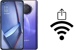 How to generate a Wi-Fi QR code on an Oppo Ace2