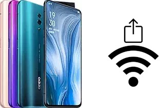 How to generate a Wi-Fi QR code on an Oppo Reno