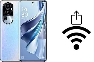 How to generate a Wi-Fi QR code on an Oppo Reno10 Pro