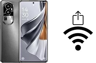 How to generate a Wi-Fi QR code on an Oppo Reno10