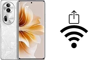 How to generate a QR code with the Wi-Fi password on a Oppo Reno11 (China)