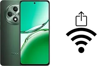 How to generate a QR code with the Wi-Fi password on a Oppo Reno12 F 4G