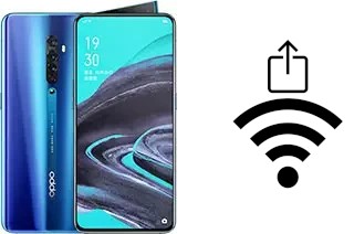 How to generate a QR code with the Wi-Fi password on a Oppo Reno2