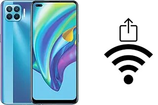 How to generate a Wi-Fi QR code on an Oppo Reno4 Lite