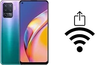 How to generate a Wi-Fi QR code on an Oppo Reno5 F