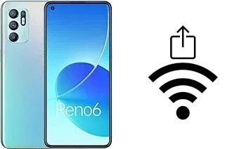 How to generate a Wi-Fi QR code on an Oppo Reno6