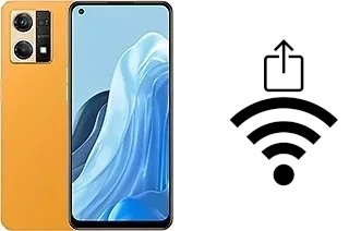 How to generate a Wi-Fi QR code on an Oppo F21 Pro