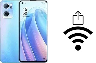 How to generate a Wi-Fi QR code on an Oppo Reno7 5G