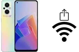 How to generate a Wi-Fi QR code on an Oppo Reno7 Lite