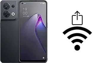 How to generate a Wi-Fi QR code on an Oppo Reno8