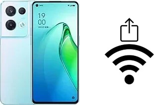 How to generate a Wi-Fi QR code on an Oppo Reno8 Pro