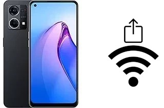 How to generate a Wi-Fi QR code on an Oppo Reno8 4G