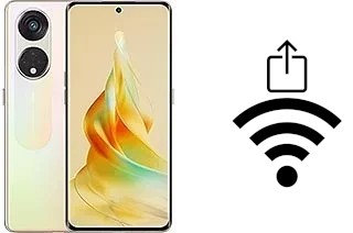 How to generate a Wi-Fi QR code on an Oppo Reno8 T 5G