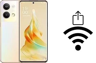 How to generate a Wi-Fi QR code on an Oppo Reno9 Pro