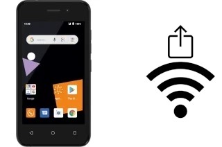 How to generate a QR code with the Wi-Fi password on a Orange Sanza Touch