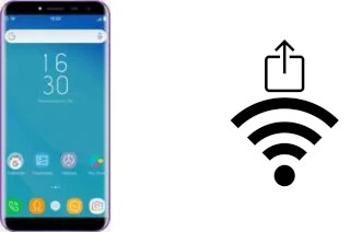 How to generate a QR code with the Wi-Fi password on a Oukitel C8 4G