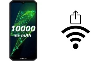 How to generate a Wi-Fi QR code on an Oukitel K15 Plus