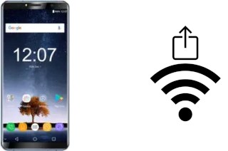 How to generate a QR code with the Wi-Fi password on a Oukitel K6