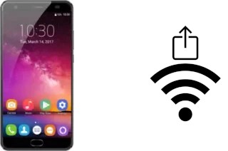 How to generate a QR code with the Wi-Fi password on a Oukitel K6000 Plus