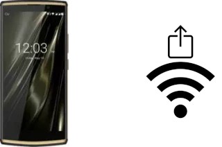 How to generate a QR code with the Wi-Fi password on a Oukitel K7