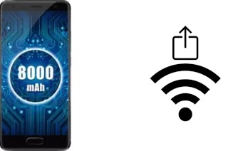 How to generate a QR code with the Wi-Fi password on a Oukitel K8000