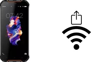 How to generate a Wi-Fi QR code on an Oukitel WP1