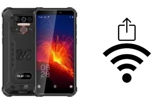 How to generate a Wi-Fi QR code on an Oukitel WP5 Pro