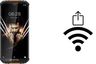 How to generate a Wi-Fi QR code on an Oukitel WP6