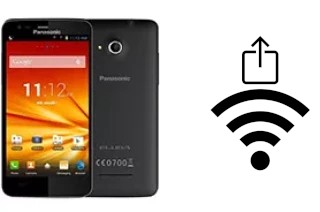 How to generate a Wi-Fi QR code on an Panasonic Eluga A