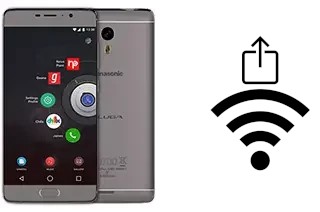 How to generate a Wi-Fi QR code on an Panasonic Eluga A3