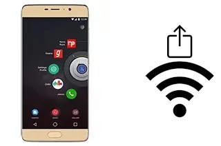 How to generate a Wi-Fi QR code on an Panasonic Eluga A3 Pro