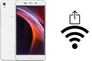 How to generate a Wi-Fi QR code on an Panasonic Eluga Arc 2