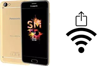 How to generate a Wi-Fi QR code on an Panasonic Eluga I4