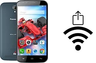 How to generate a Wi-Fi QR code on an Panasonic Eluga Icon