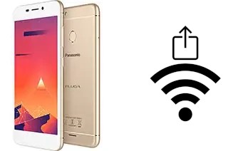 How to generate a Wi-Fi QR code on an Panasonic Eluga I5