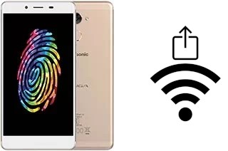 How to generate a Wi-Fi QR code on an Panasonic Eluga Mark 2