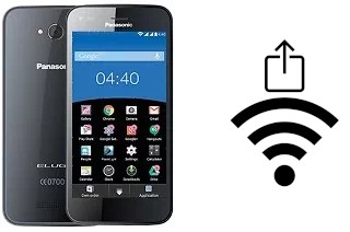 How to generate a Wi-Fi QR code on an Panasonic Eluga S mini