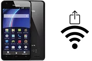 How to generate a Wi-Fi QR code on an Panasonic Eluga U