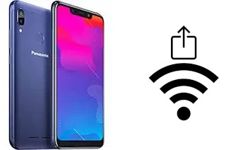 How to generate a Wi-Fi QR code on an Panasonic Eluga Z1 Pro