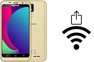 How to generate a Wi-Fi QR code on an Panasonic P100