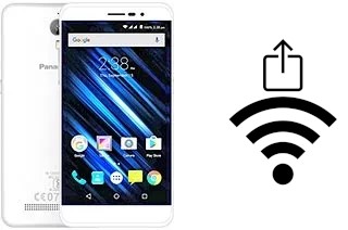 How to generate a Wi-Fi QR code on an Panasonic P77